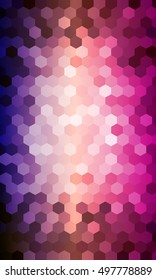 disco hexagon background. vector illustration. color. for design