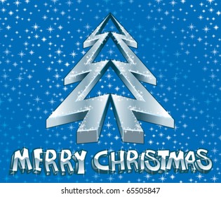 Disco Ice Xmas Tree