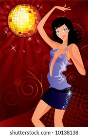 Disco lady 1