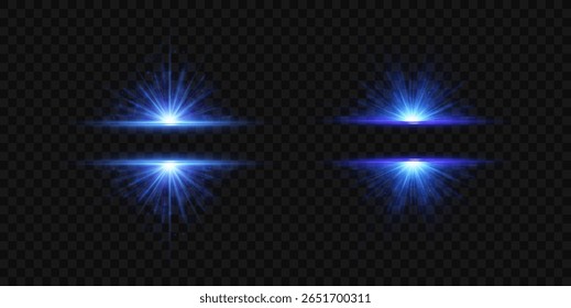 Explosão de luz de disco com faísca brilhante e brilho de lente em ilustração vibrante de estrela brilho backdrop design festivo flare fundo transparente luz solar gradiente feixe

