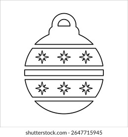 Disco light icon, Line Vector graphics