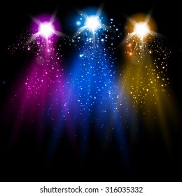disco light and Sparkling you can easy editable