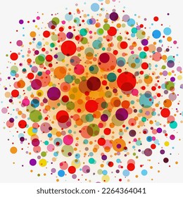 Disco Lights Dots creative, vector eps 10