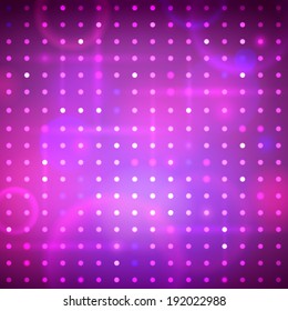 Disco lights. Vector illustration.