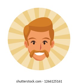 Disco man cartoon