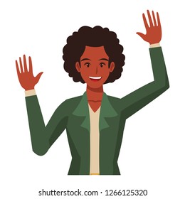 Disco man cartoon