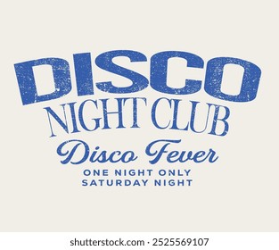 Discoteca nocturna. Diseño de camiseta de club de amor propio. Cartel de diseño de impresión gráfica de bola de discoteca. 