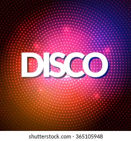 Disco party lights gold background. Hot dance background. Dance floor vector. Disco poster. Night Poster Background Template.