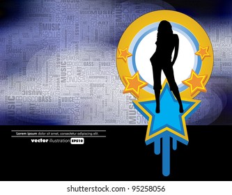 Disco party poster