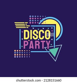 Color vectorial de diseño vintage de disco duro para diseño de camisetas u otro elemento gráfico