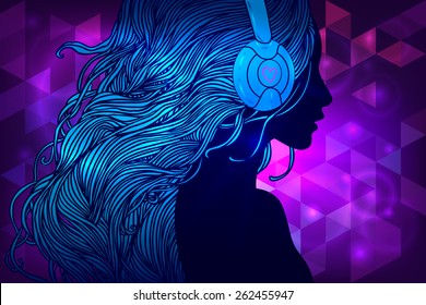 Disco Party. Vector illustration.