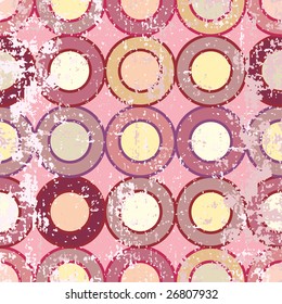 disco pattern in grunge style