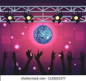 Disco and people