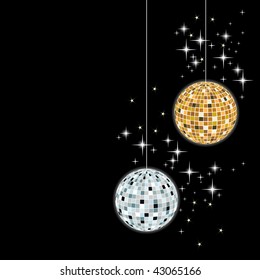 disco sphere - vector