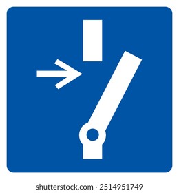 Disconnect Before Carrying Out Maintenance Or Repair Symbol Sign ,Vector Illustration, Isolate On White Background Label.EPS10