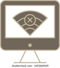 Disconnected Network icon for your project
