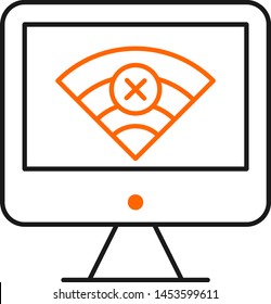 Disconnected Network icon for your project
