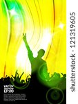 Discoteque. Vector illustration