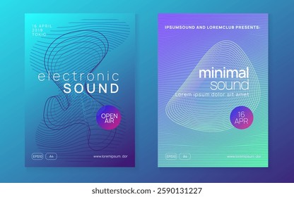 Discotheque Background. Blue Music Design. Dj Festival Template. Techno Magazine. Trance Invite. Electronic Beat Invitation. Pink Sound Poster. Violet Discotheque Background