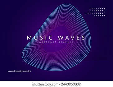 Discotheque Banner. Nightclub Audio Invitation. Festival Invite. Pink Music Event. Techno Set. Edm Electro Element. Blue Dj Design. Green Discotheque Banner