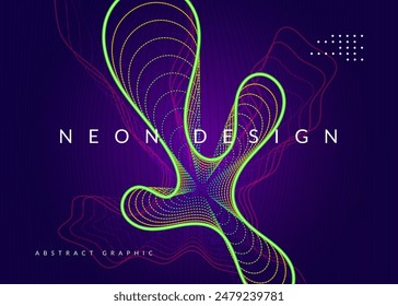 Discotheque Poster. Music Background. Electronic Disco Invitation. Trance Invite. Violet Dance Banner. Pink Fest Magazine. Party Festival Graphic. Blue Discotheque Poster