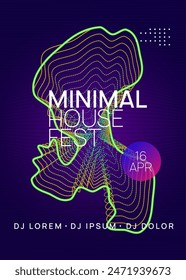 Discotheque Set. Blue Techno Poster. Fest Festival Template. Soundwave Beat Invitation. Trance Cover. Edm Design. Violet Music Flyer. Pink Discotheque Set