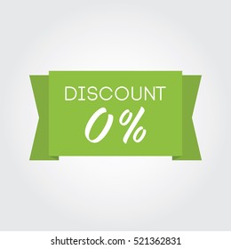 Discount 0% - Green Ribbon