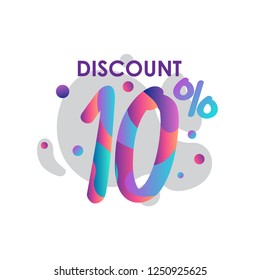 Discount 10 percent element