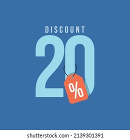 Discount up to 20% off Vector Template Design Illustration