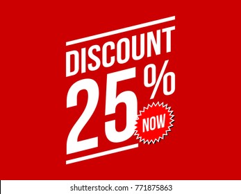 Discount 25% Now