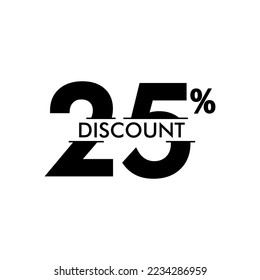 Discount up to 25% off Label Vector Template Design Illustration