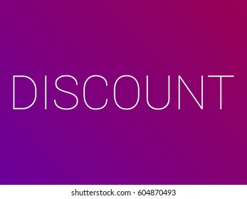 discount