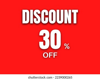 
Discount up to 30% off  template Vector Image 
Discount up to 30% off Limited Time Only Vector Design Illustration.