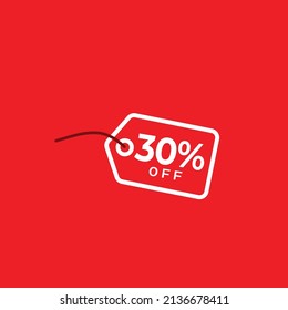 Rabatt auf die Design-Illustration für Vektorvorlagen von bis zu 30 %