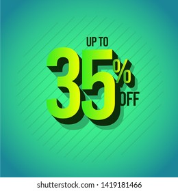 Discount Up to 35% off Label Vector Template Design Illustration