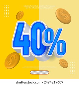 number and Discount percentage