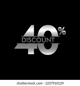 Discount up to 40% off Label Vector Template Design Illustration