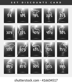 Discount from 5 to 99. Coupon set