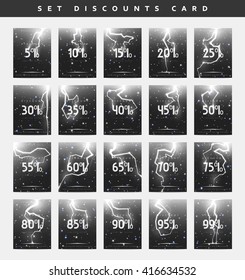 Discount from 5 to 99. Coupon set