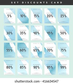 Discount from 5 to 99. Coupon set