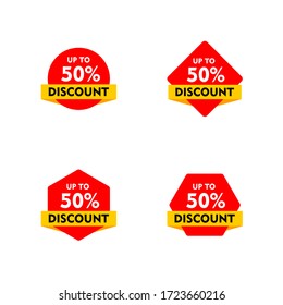 Discount 50% - Sticker Design : Business Theme, Shopping Theme, Infographics and Other Graphic Related Assets.