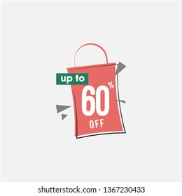 Discount up to 60% off Vector Template Design Illustration