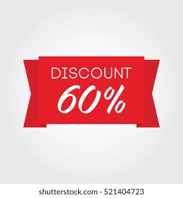 Discount 60% On Red Ribbon