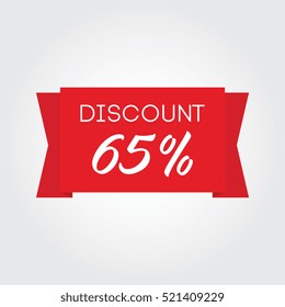 Discount 65% On Red Ribbon