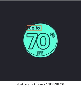 Discount up to 70% off Label Vector Template Design Illustration