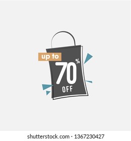 Discount up to 70% off Vector Template Design Illustration