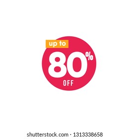 Discount up to 80% off Label Vector Template Design Illustration
