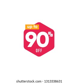 Discount up to 90% off Label Vector Template Design Illustration