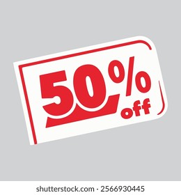 Discount announcement for limited time promotion on selected items in retail store