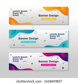 Discount Banner Promotion Template. Dynamic modern fluid mobile for sale banners. Sale banner template design, Super sale special offer set.